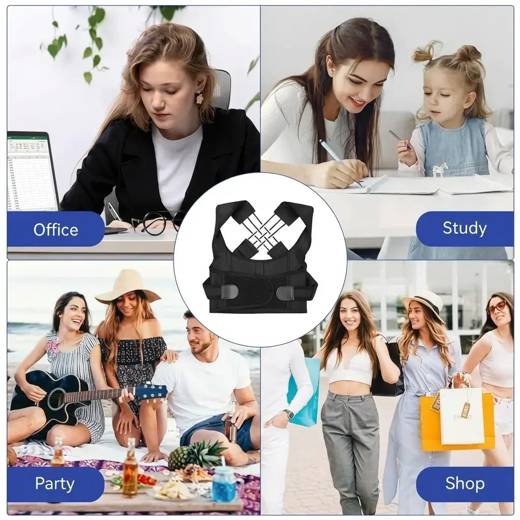 Posture Corrector Belt | Back Pain Relief for Men & Women
