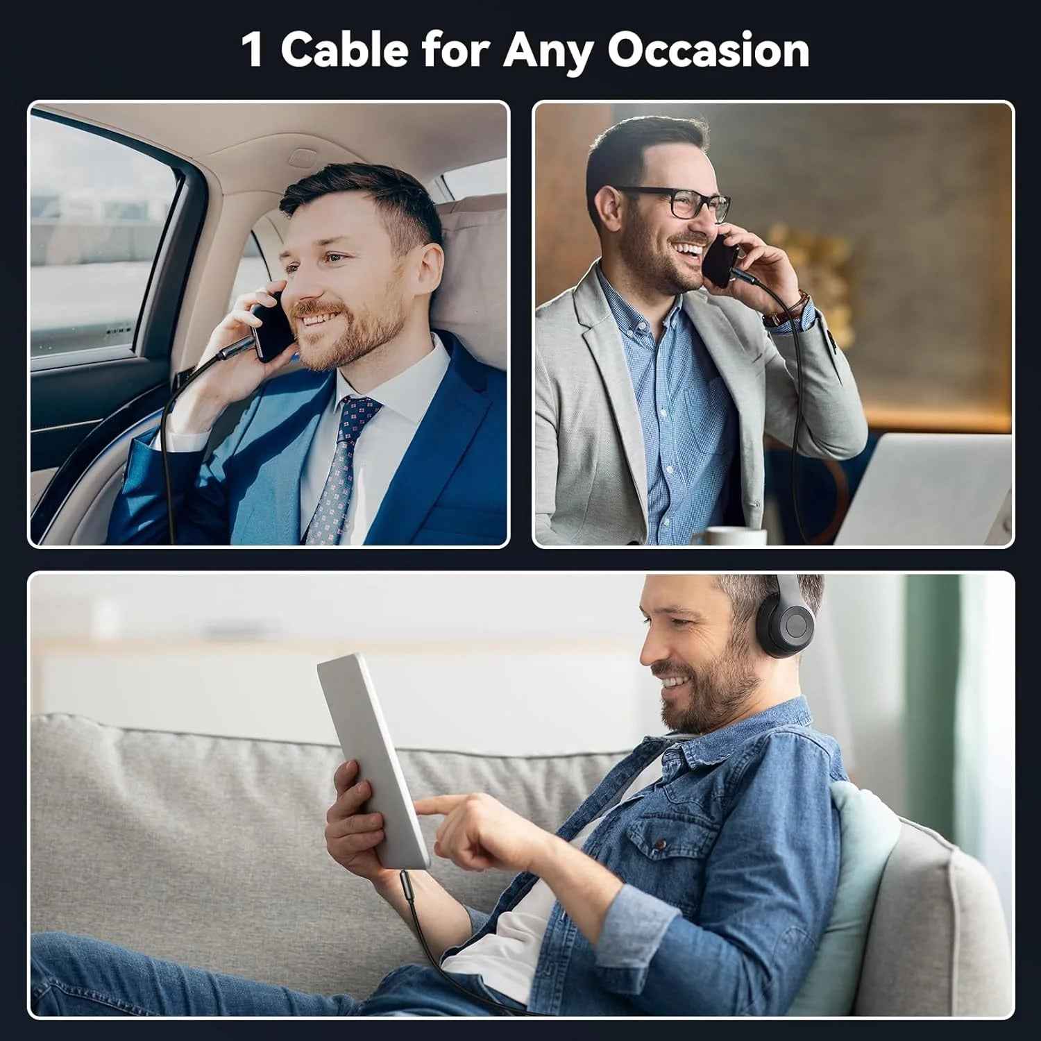 4-in-1 Multi USB Charging Cable