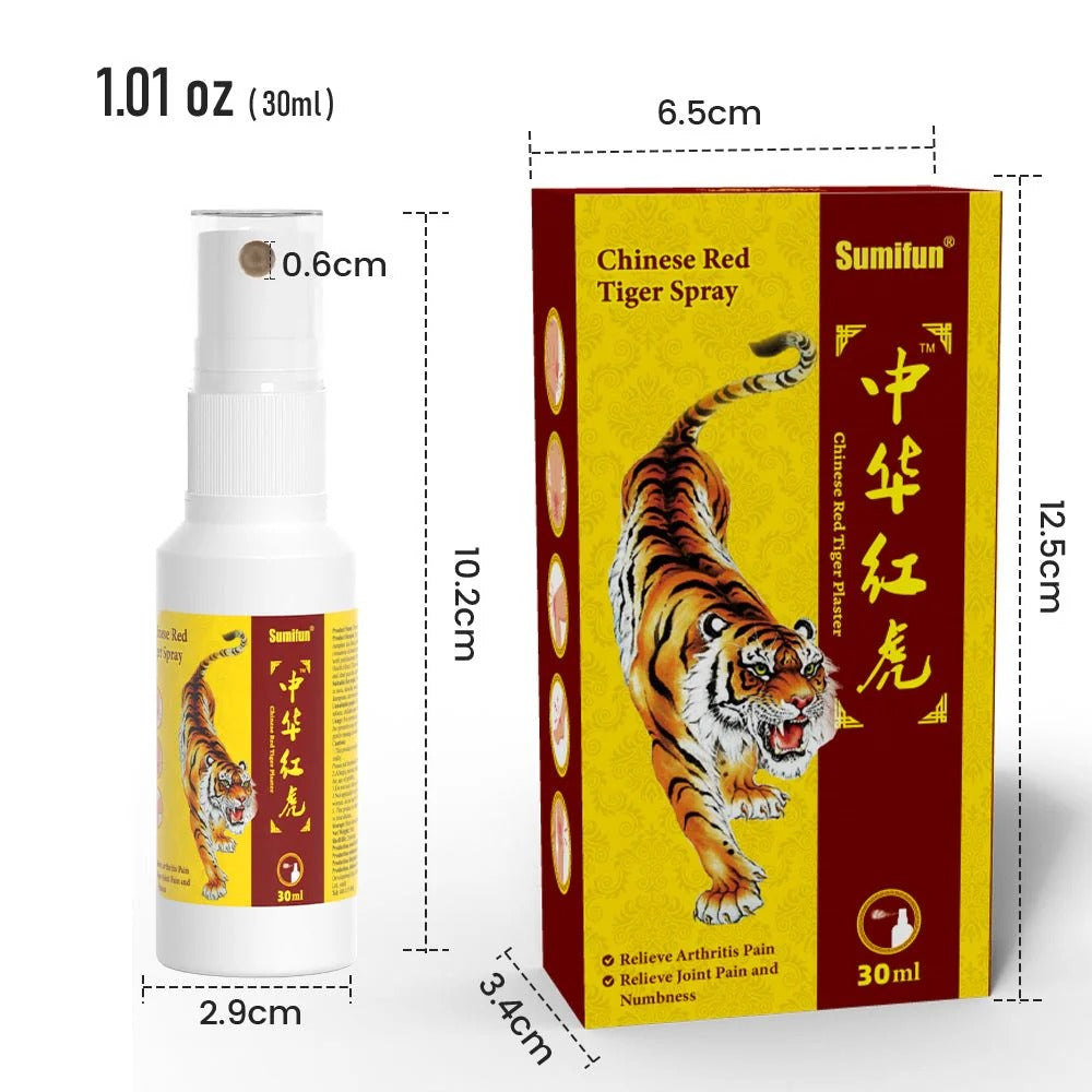 Sumifun - Chinese Red Tiger Medicated Oil & Spray