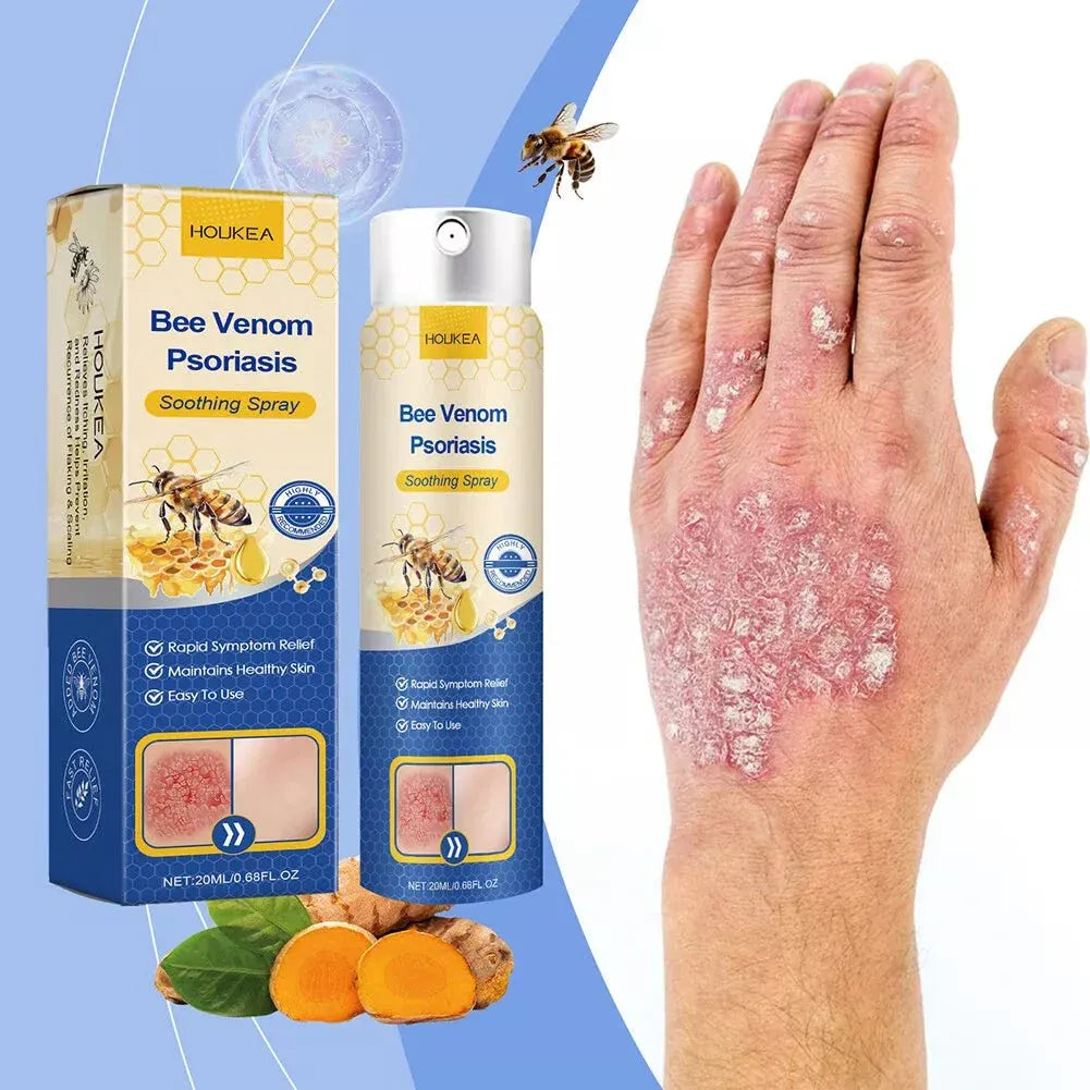 HOUKEA - Bee Venom Psoriasis Soothing Spray