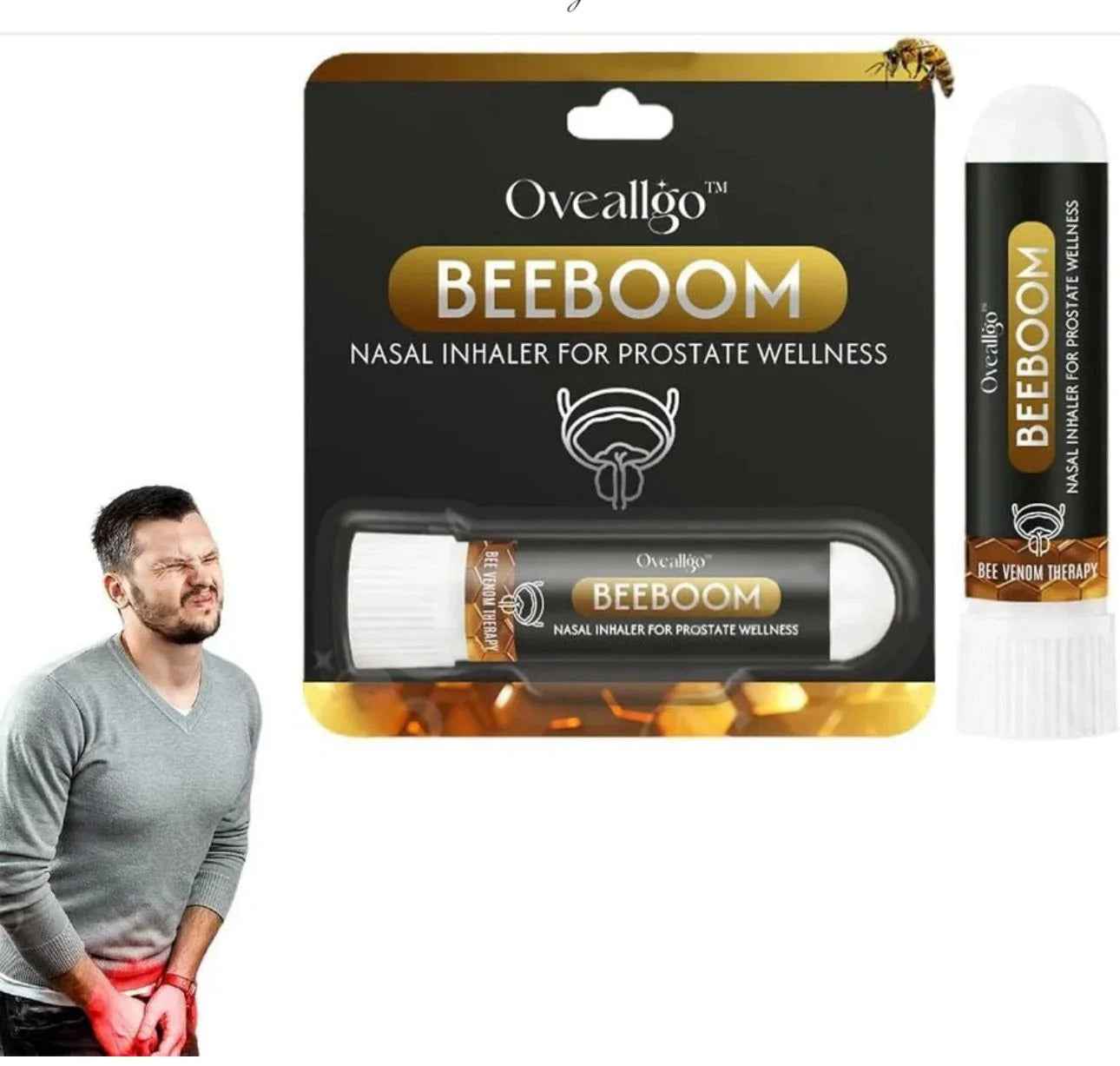 Oveallgo - BEEBOOM Nasal Inhaler for Prostate Wellness